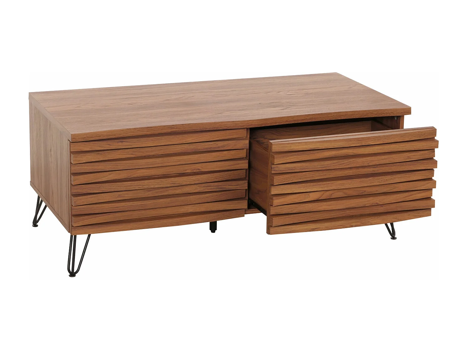 Table basse MCW-M49,  aspect noyer