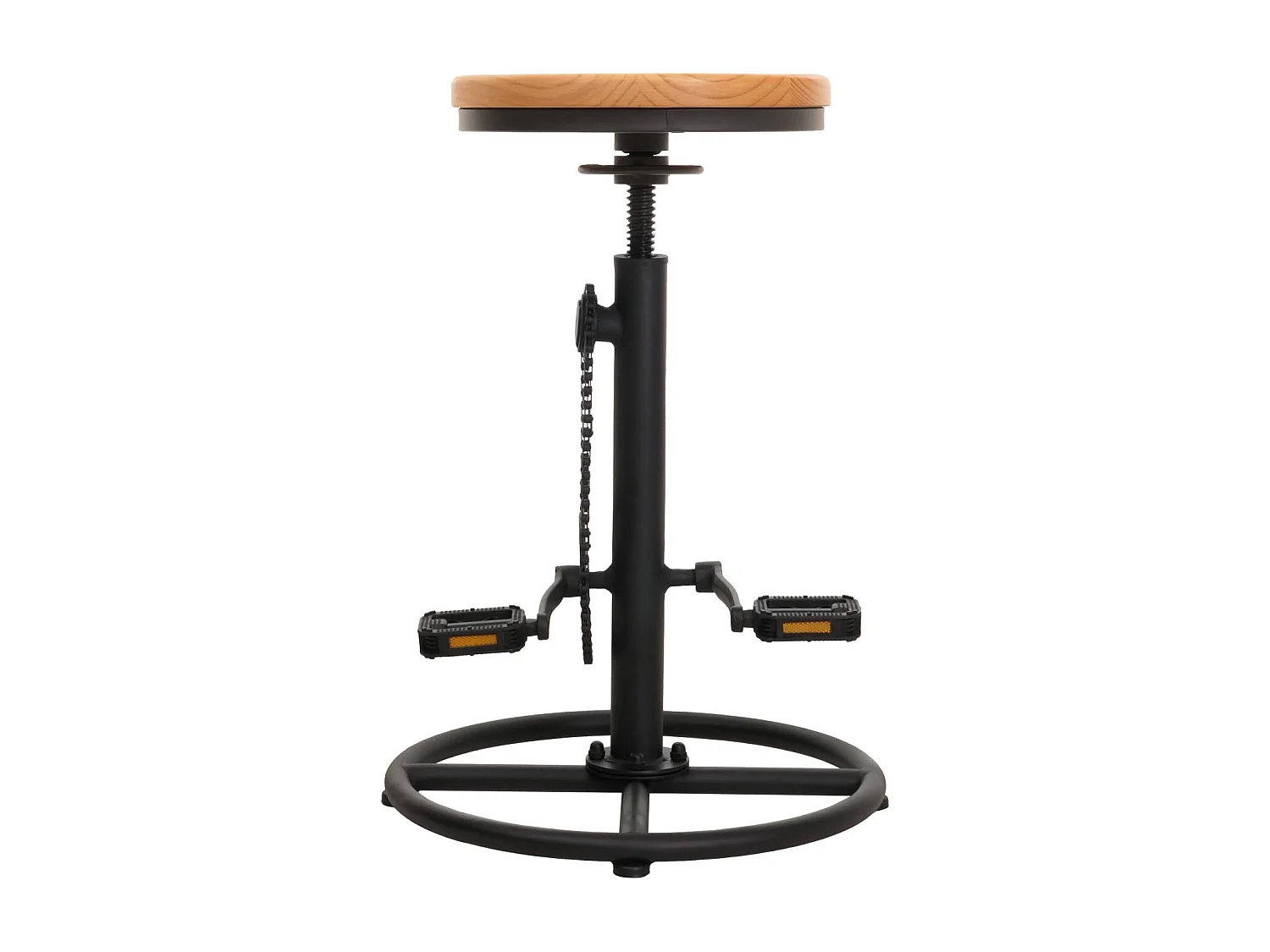 Tabouret de bar MCW-N19,  naturel