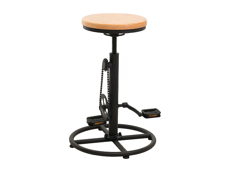 Tabouret de bar MCW-N19,  naturel