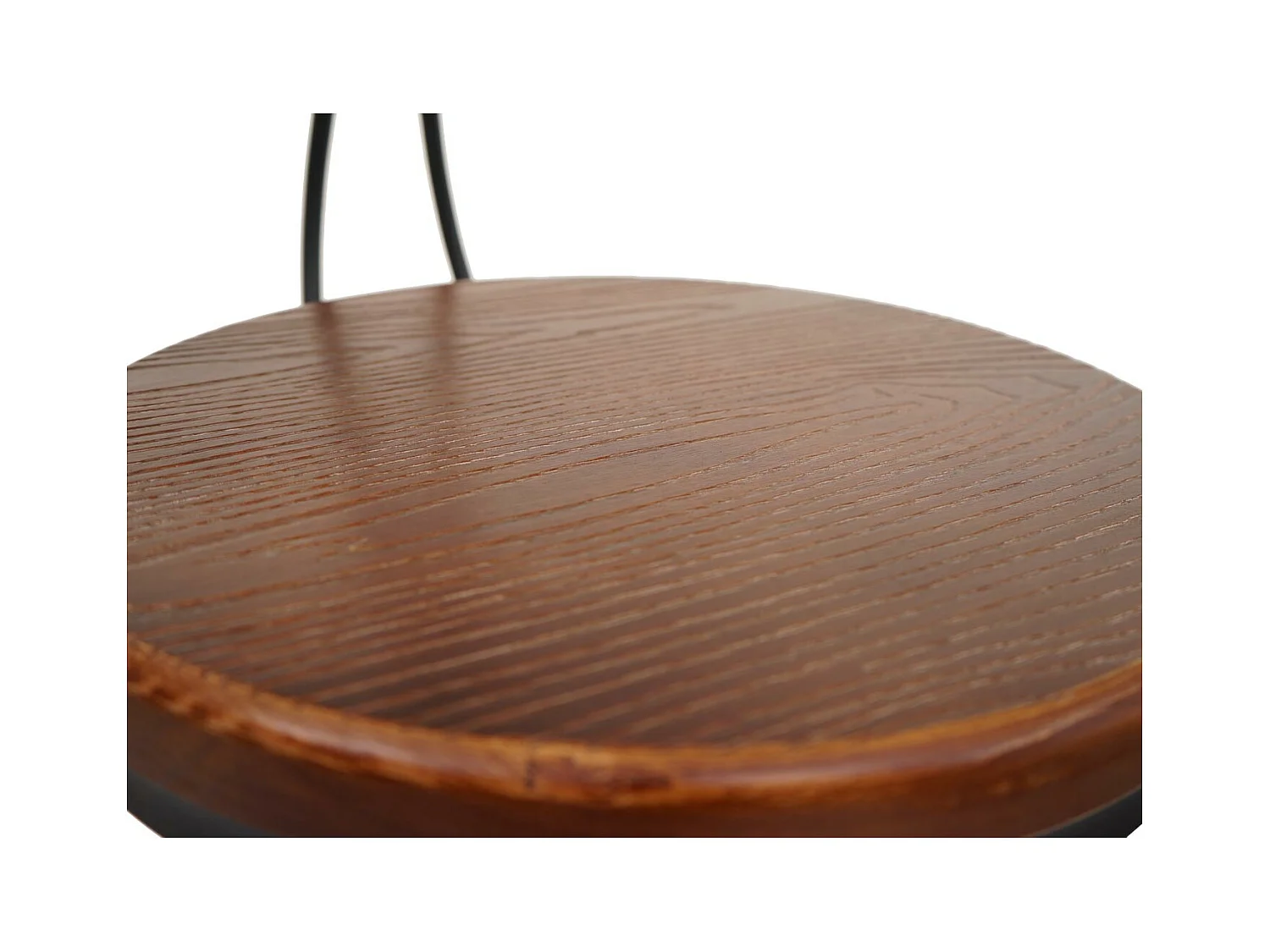 Barkruk MCW-N18 (set van 2),  bruin, zwart frame