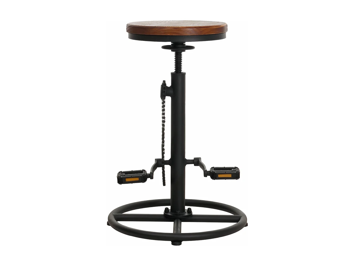 Tabouret de bar MCW-N19,  brun