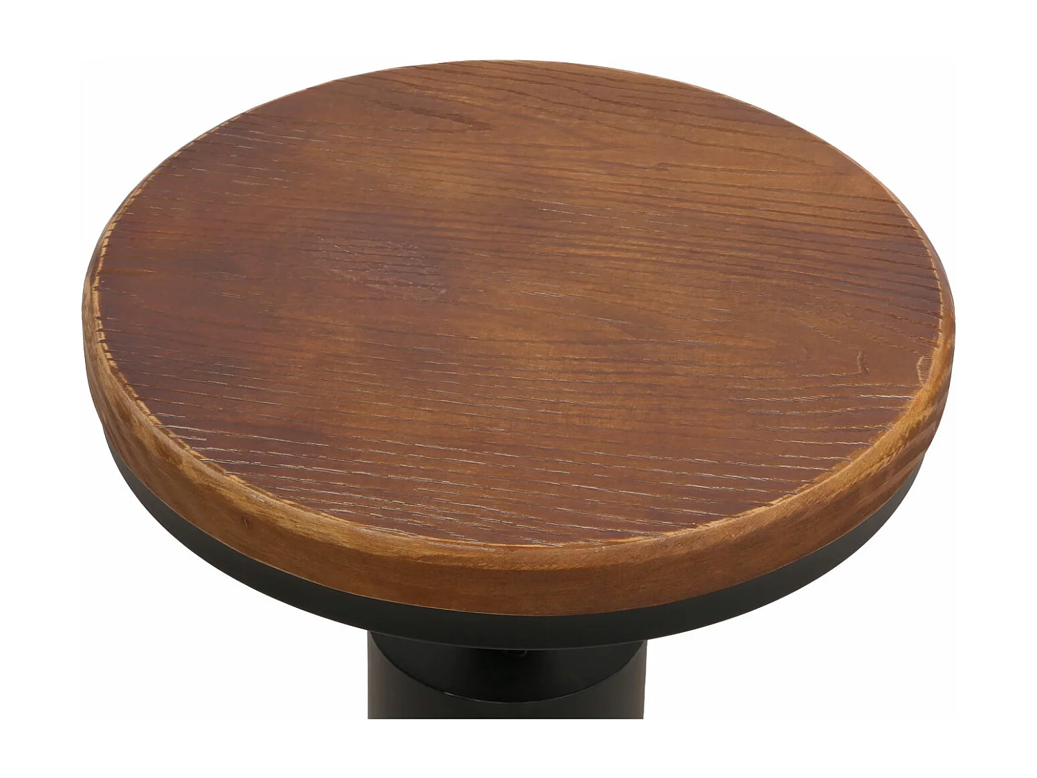 Tabouret de bar MCW-N17 (lot de 2),  brun