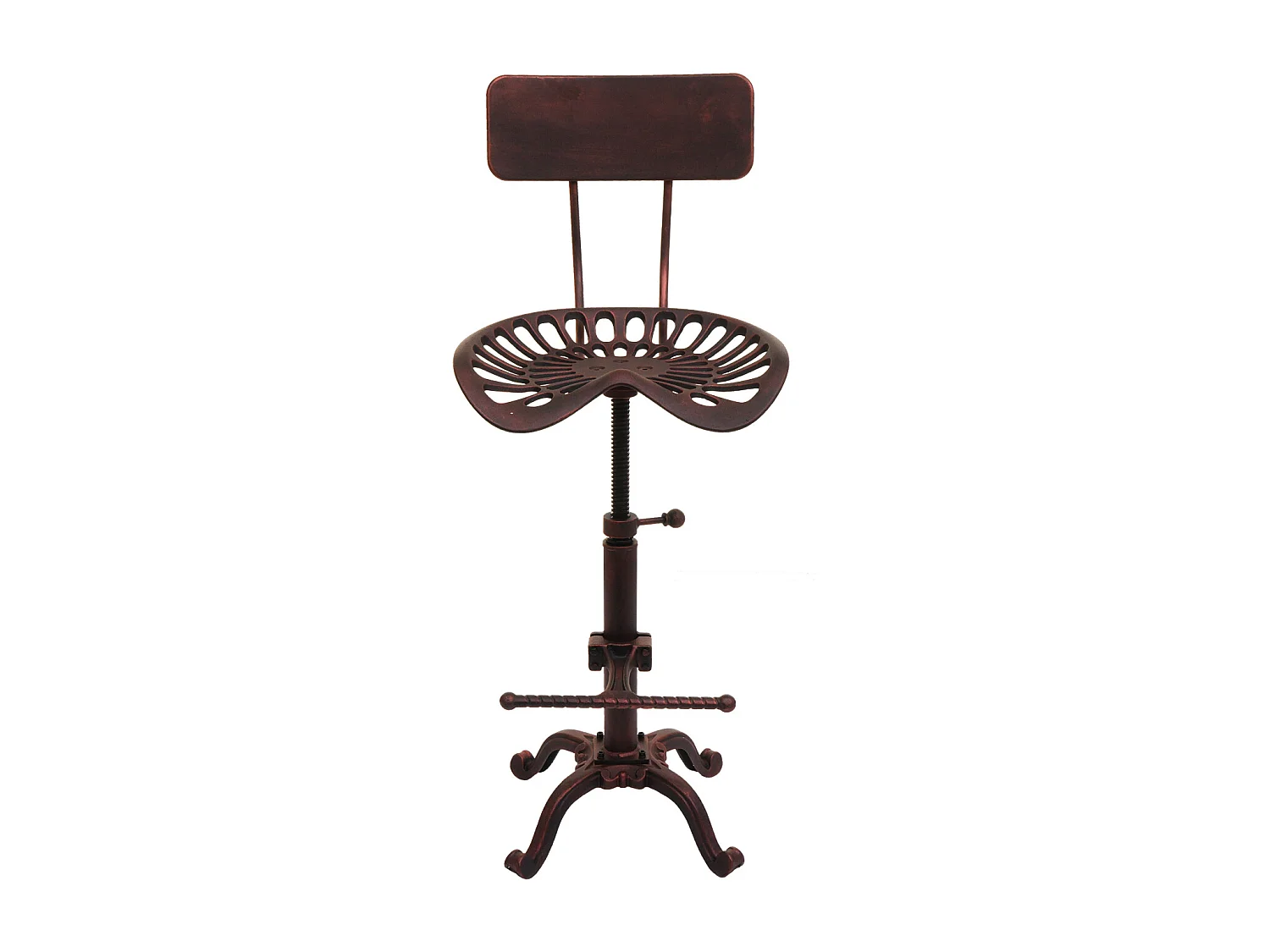 Tabouret de bar MCW-N26,  couleur cuivre