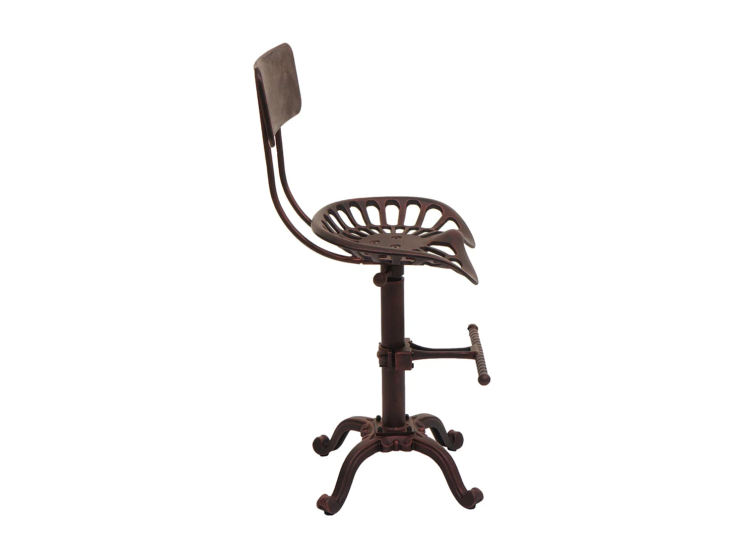 Tabouret de bar MCW-N26,  couleur cuivre