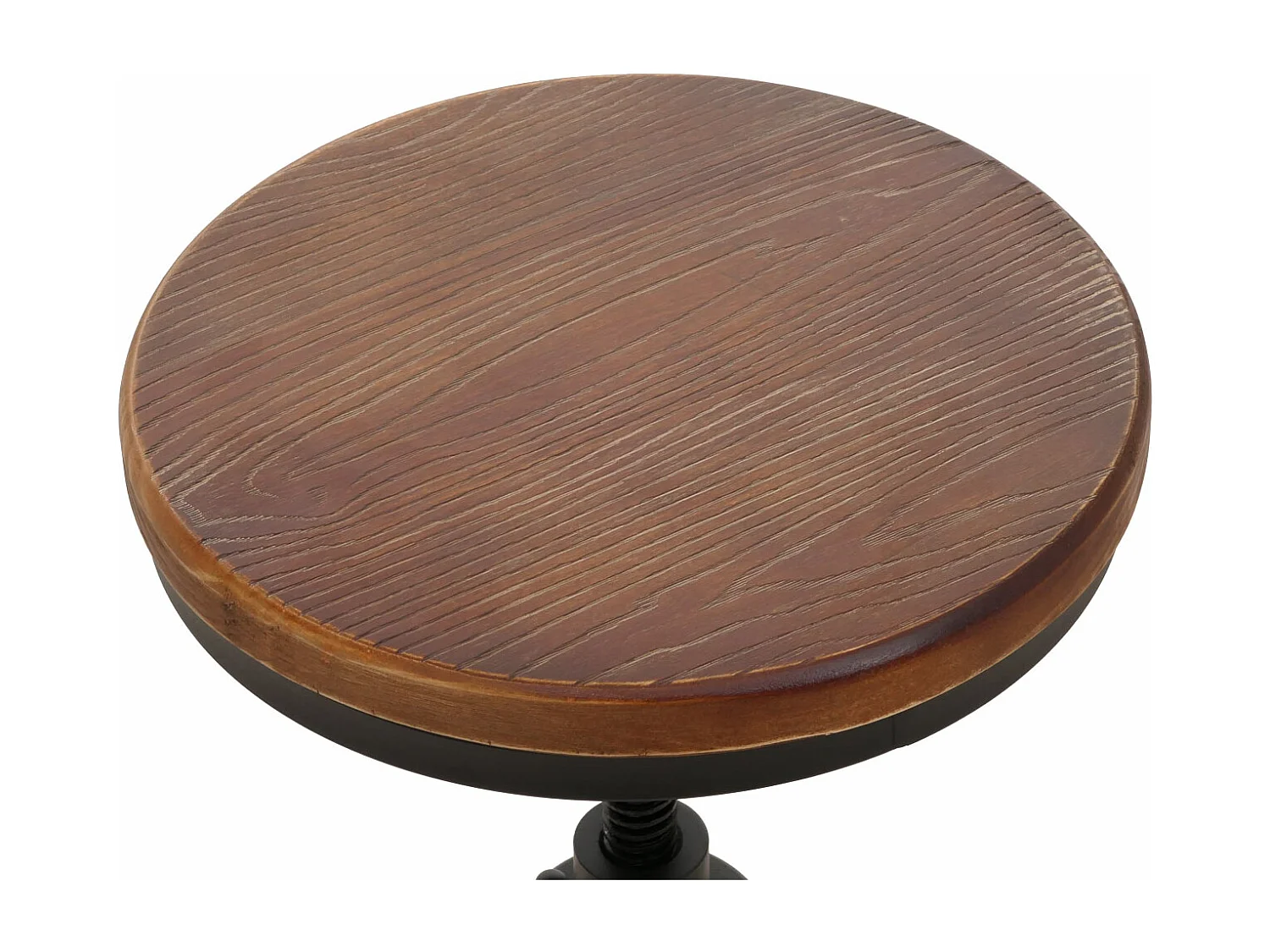 Tabouret de bar MCW-N23 (lot de 2),  marron