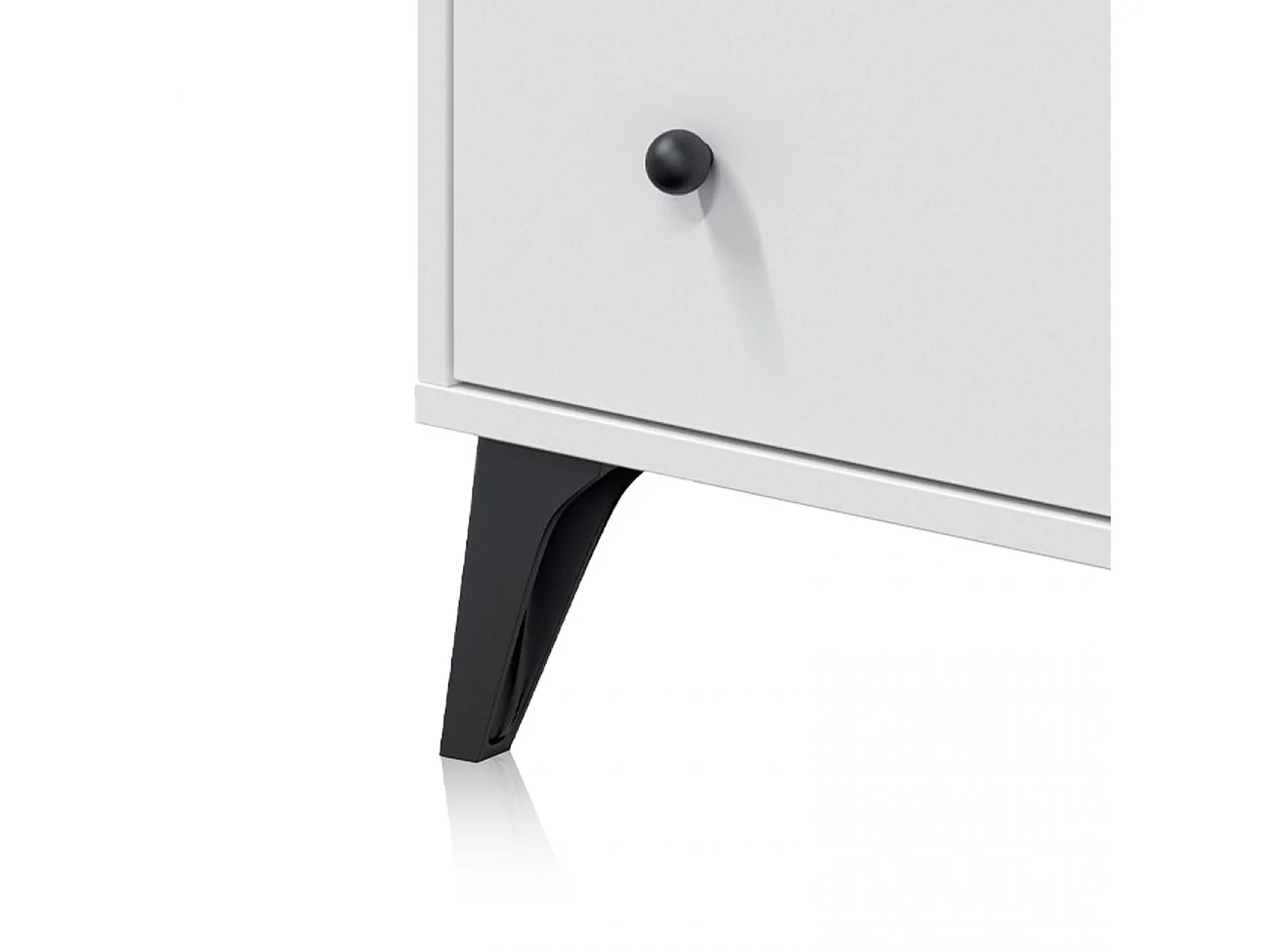 Dormitorio Iconic 4C Blanco Velho - Negro