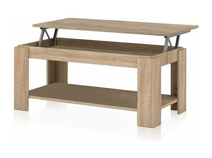 Mesa de centro elevable Lya Roble Canadian