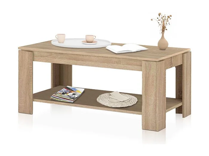 Mesa de centro elevable Lya Roble Canadian