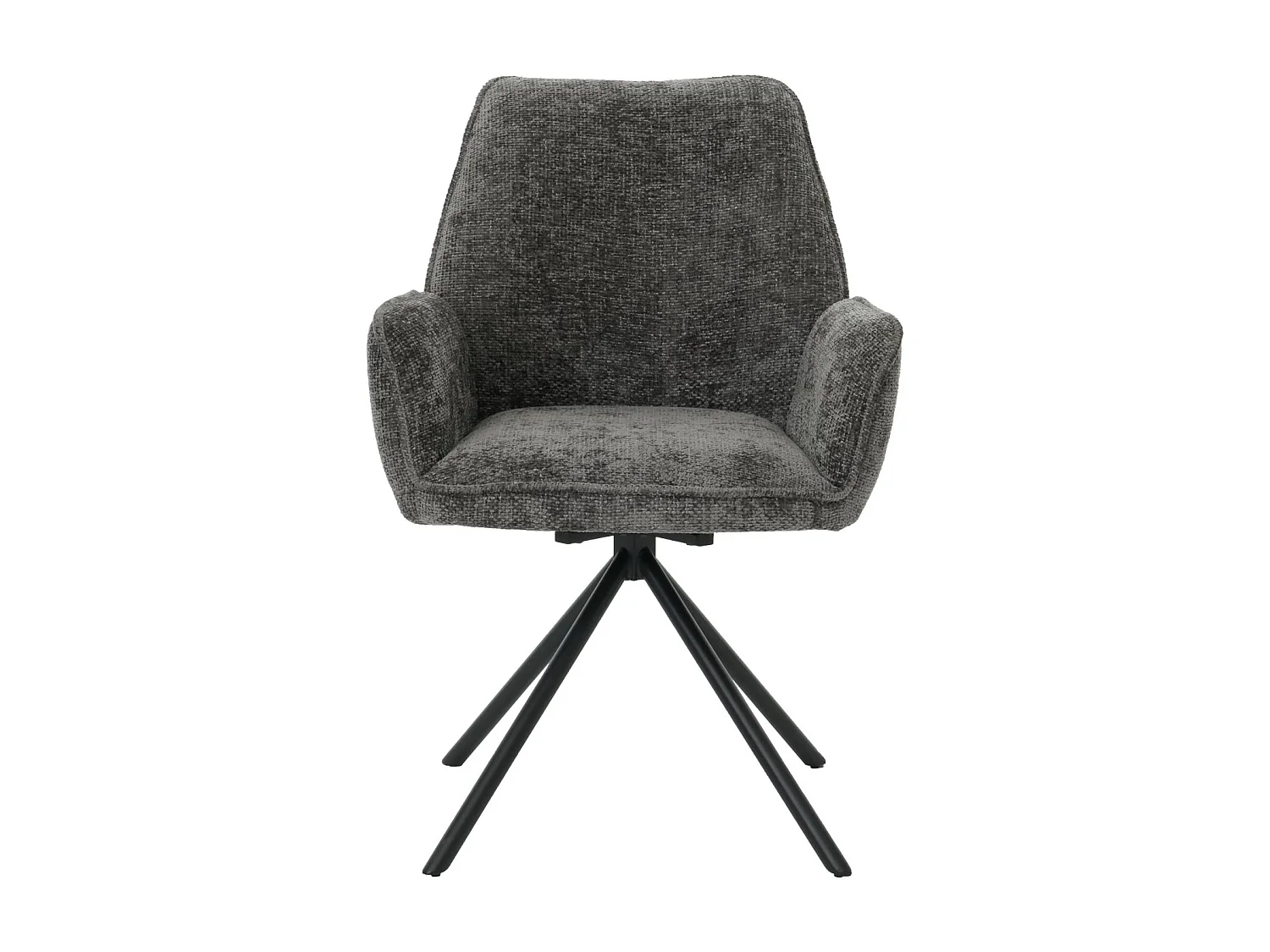 Chaise de salle à manger MCW-G67,  gris foncé