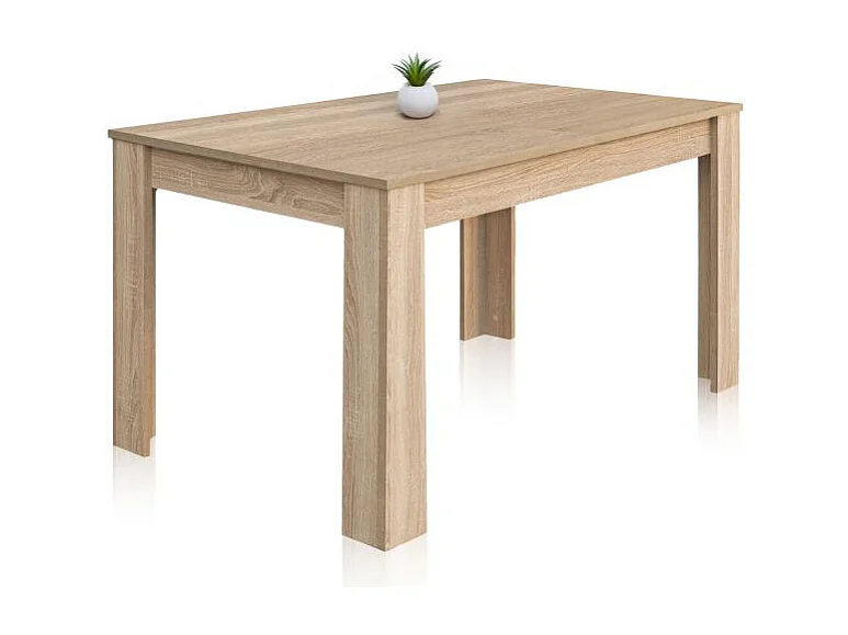 Mesa de comedor extensible Danna 140 Roble Canadian