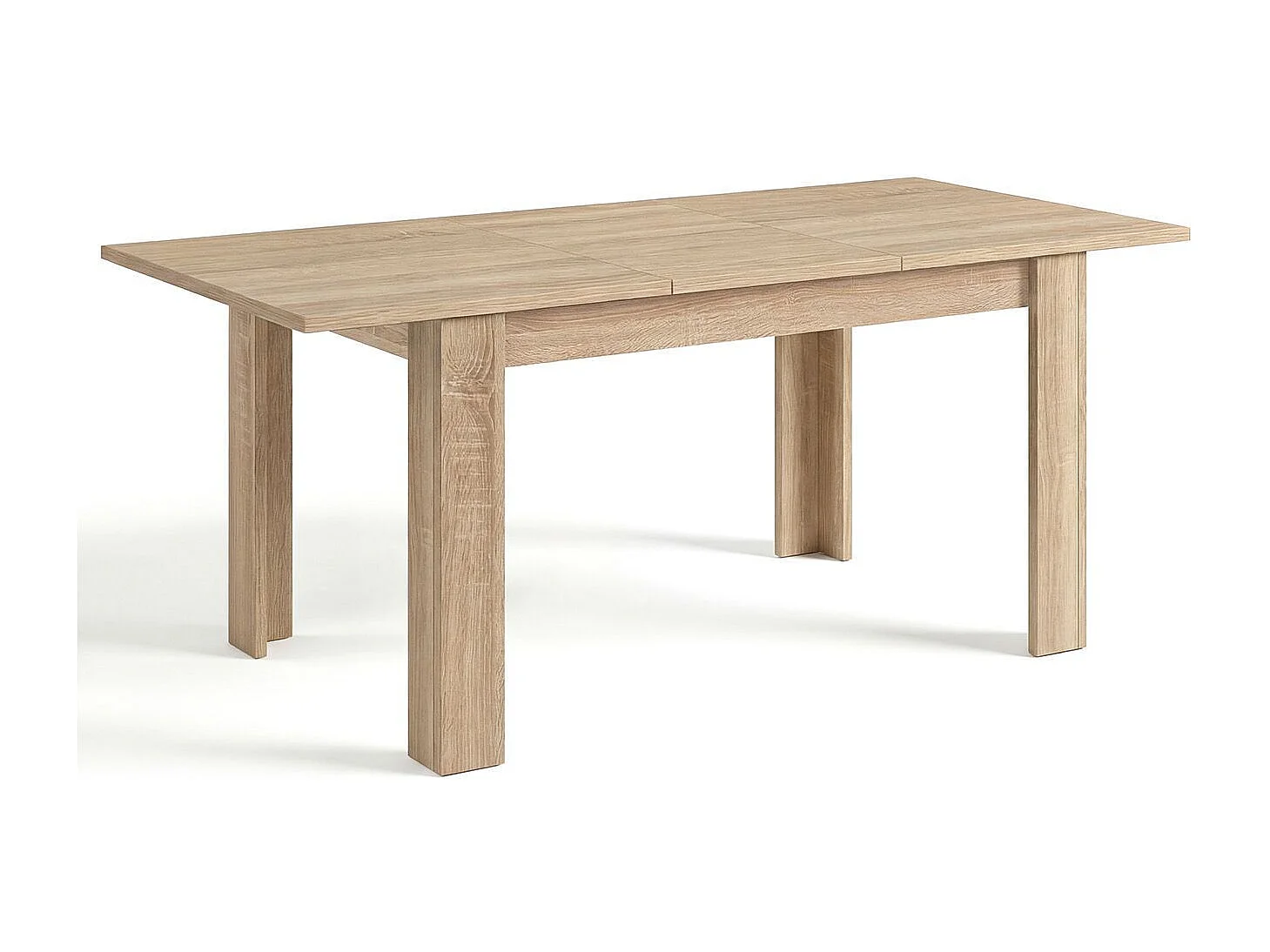 Mesa de jantar extensível 140-190x90 cm Sira
