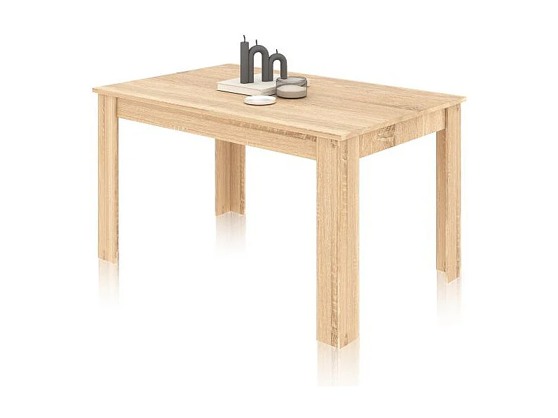 Mesa de comedor extensible Danna 140 Roble Canadian