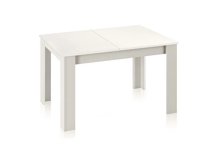 Mesa de comedor extensible Danna 140 Blanco Brillo