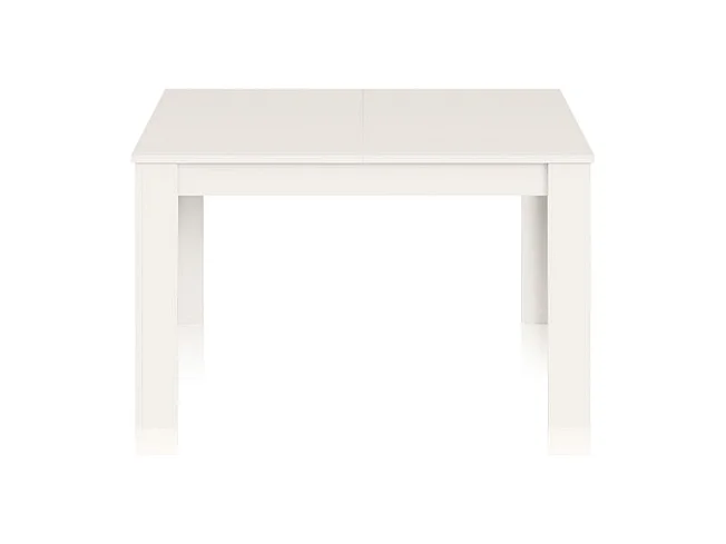Mesa de comedor extensible Danna 140 Blanco Brillo