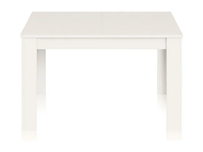 Mesa de comedor extensible Danna 140 Blanco Brillo
