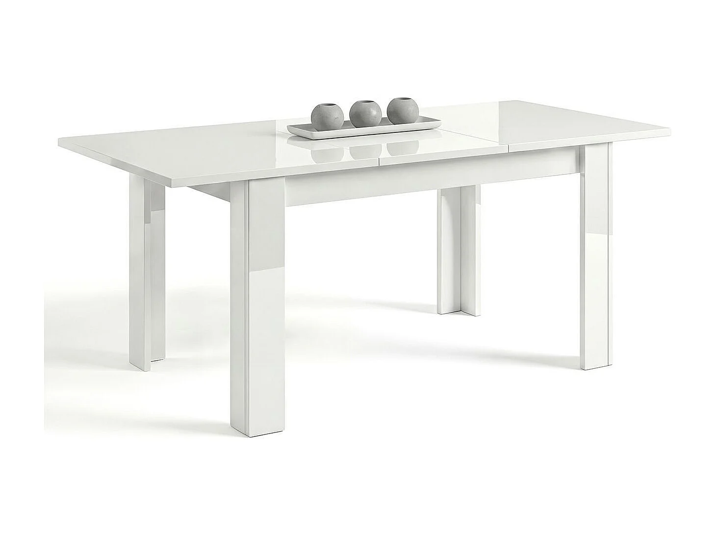 Mesa de jantar extensível 140-190x90 cm Sira