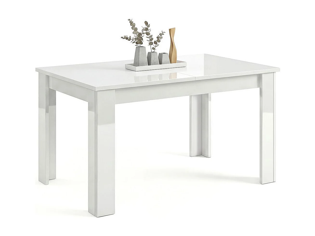 Mesa de jantar extensível 140-190x90 cm Sira