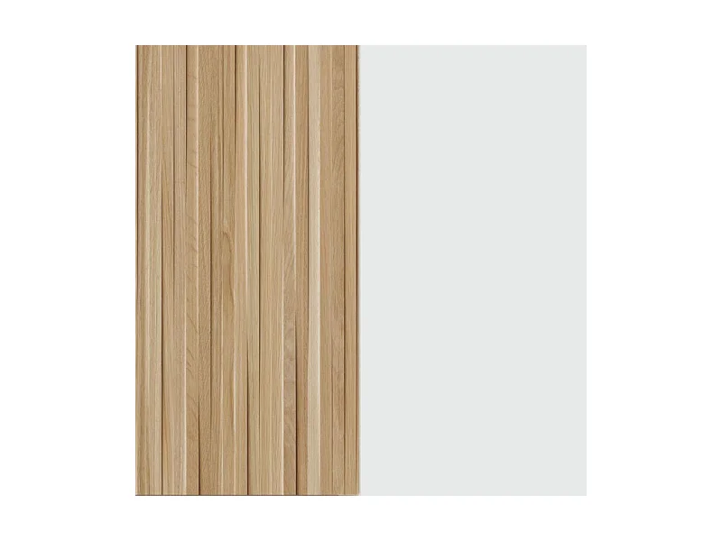 Armario vestidor Nitza Blanco Artik (Blanco Mate) - Natur