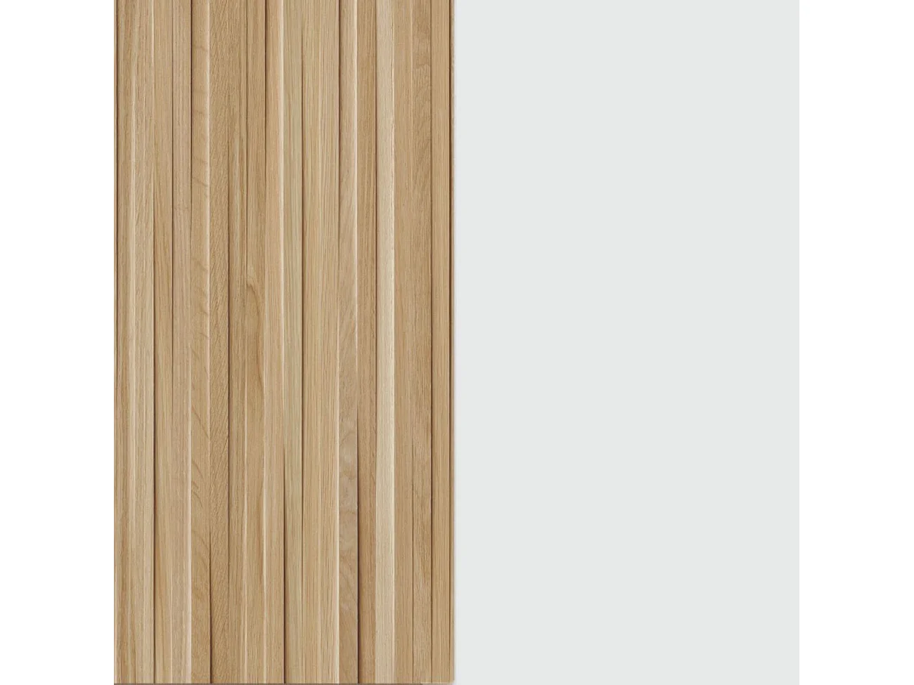 Armario vestidor Nitza Blanco Artik (Blanco Mate) - Natur