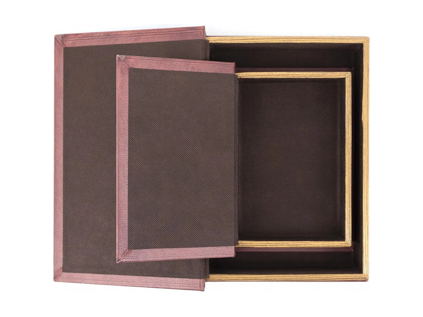 Livre william shakespeare carton similicuir Carton Rouge - Décoration d'Autrefois
