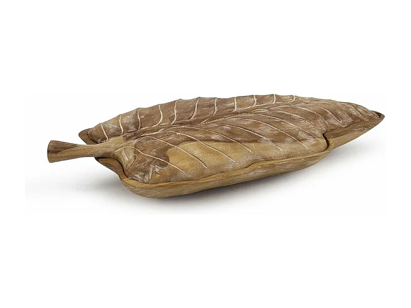 Boite Bois Marron - Décoration d'Autrefois