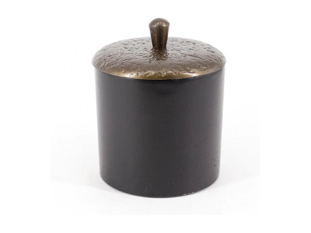 Boite Aluminium Noir - Décoration d'Autrefois