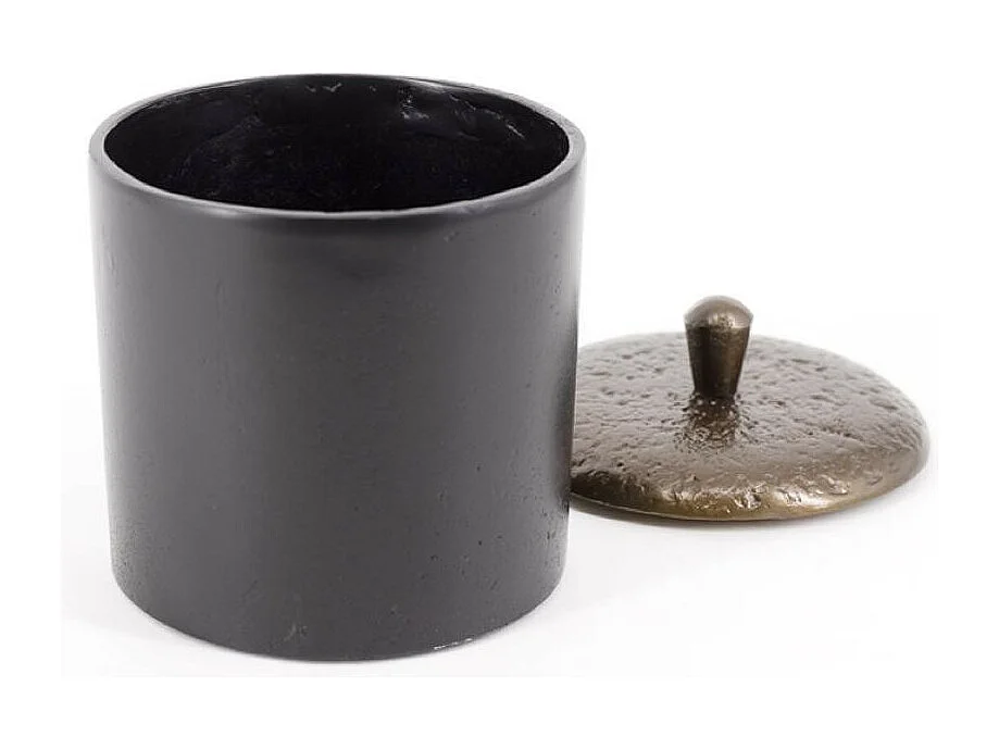 Boite Aluminium Noir - Décoration d'Autrefois