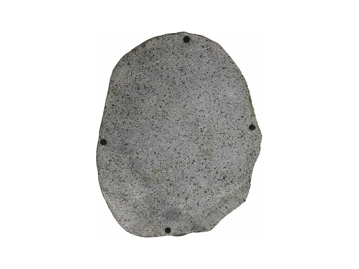 Assiette pierre de rivière Pierre de Rivière Gris - Décoration d'Autrefois