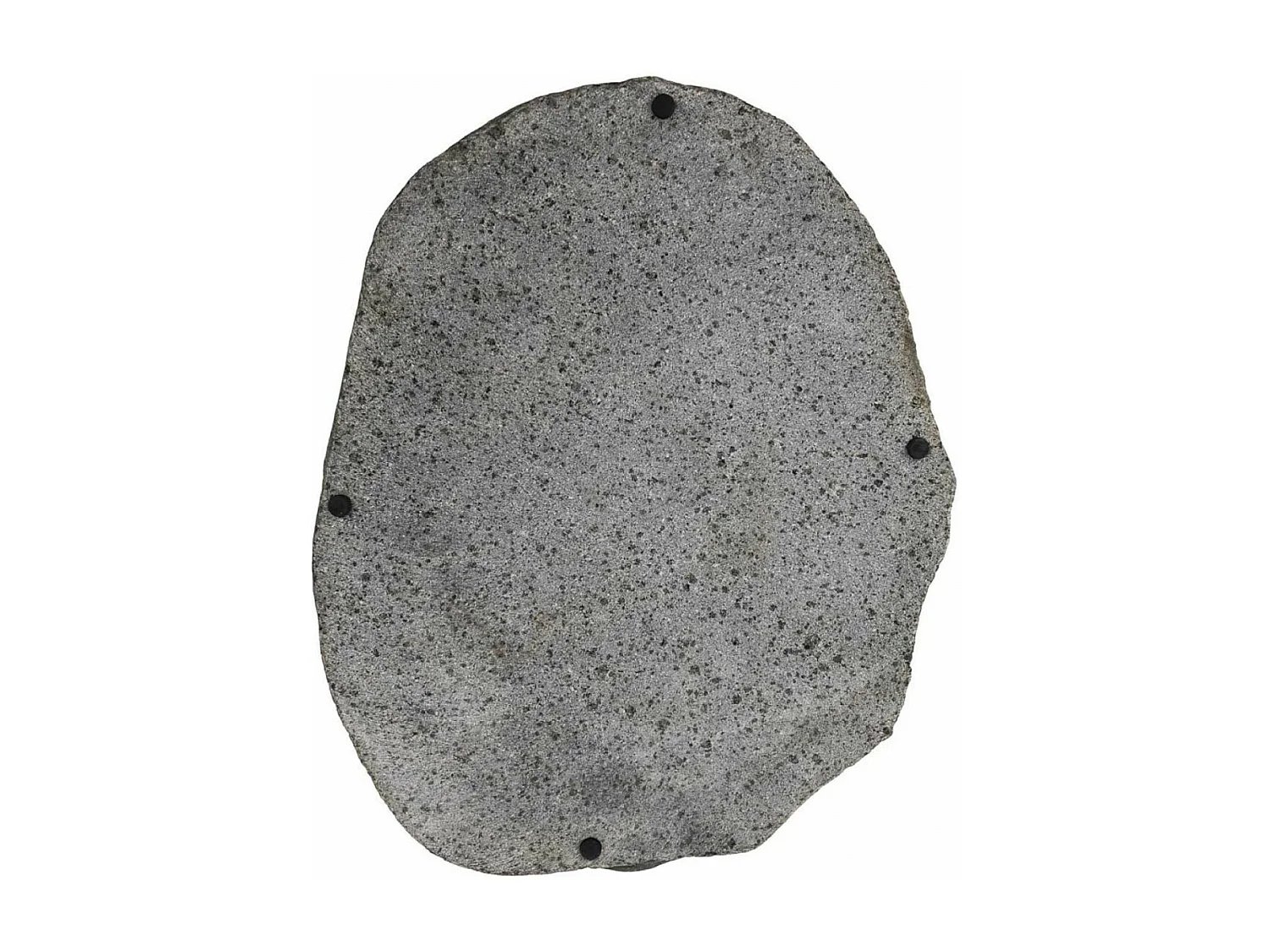 Assiette pierre de rivière Pierre de Rivière Gris - Décoration d'Autrefois