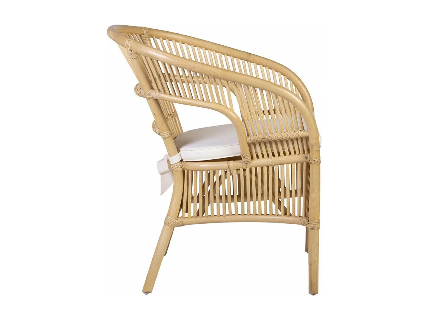 Fauteuil rotin Rotin Naturel - Décoration d'Autrefois