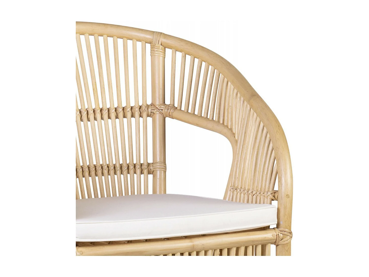 Fauteuil rotin Rotin Naturel - Décoration d'Autrefois