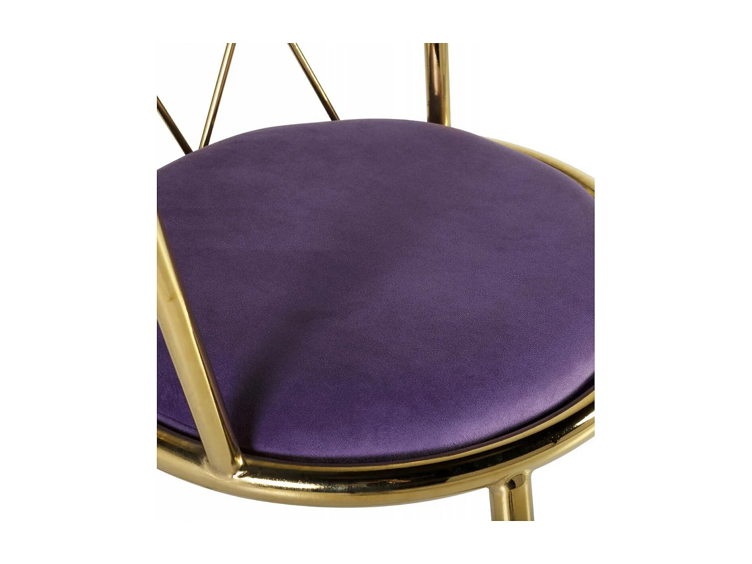 Chaise Acier Or - Décoration d'Autrefois