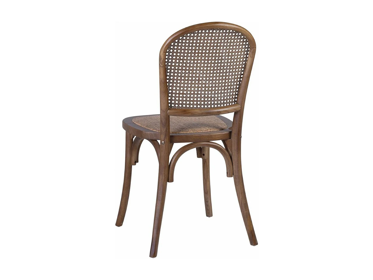 Chaise rotin Bois Marron - Décoration d'Autrefois