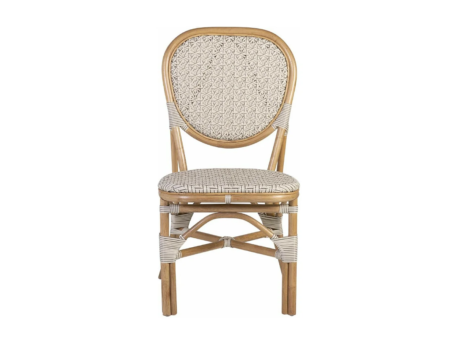 Chaise rotin Plastique Marron - Décoration d'Autrefois