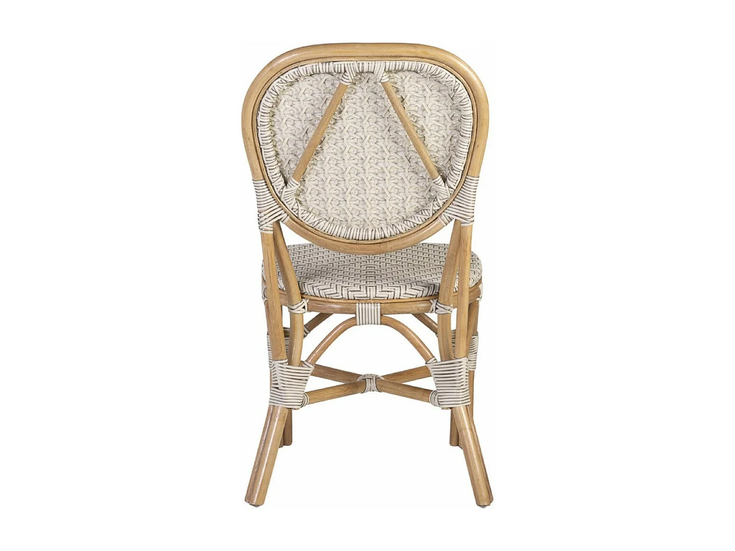 Chaise rotin Plastique Marron - Décoration d'Autrefois