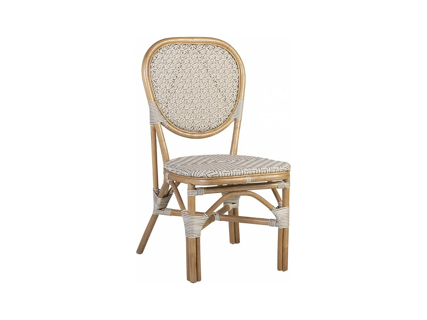 Chaise rotin Plastique Marron - Décoration d'Autrefois