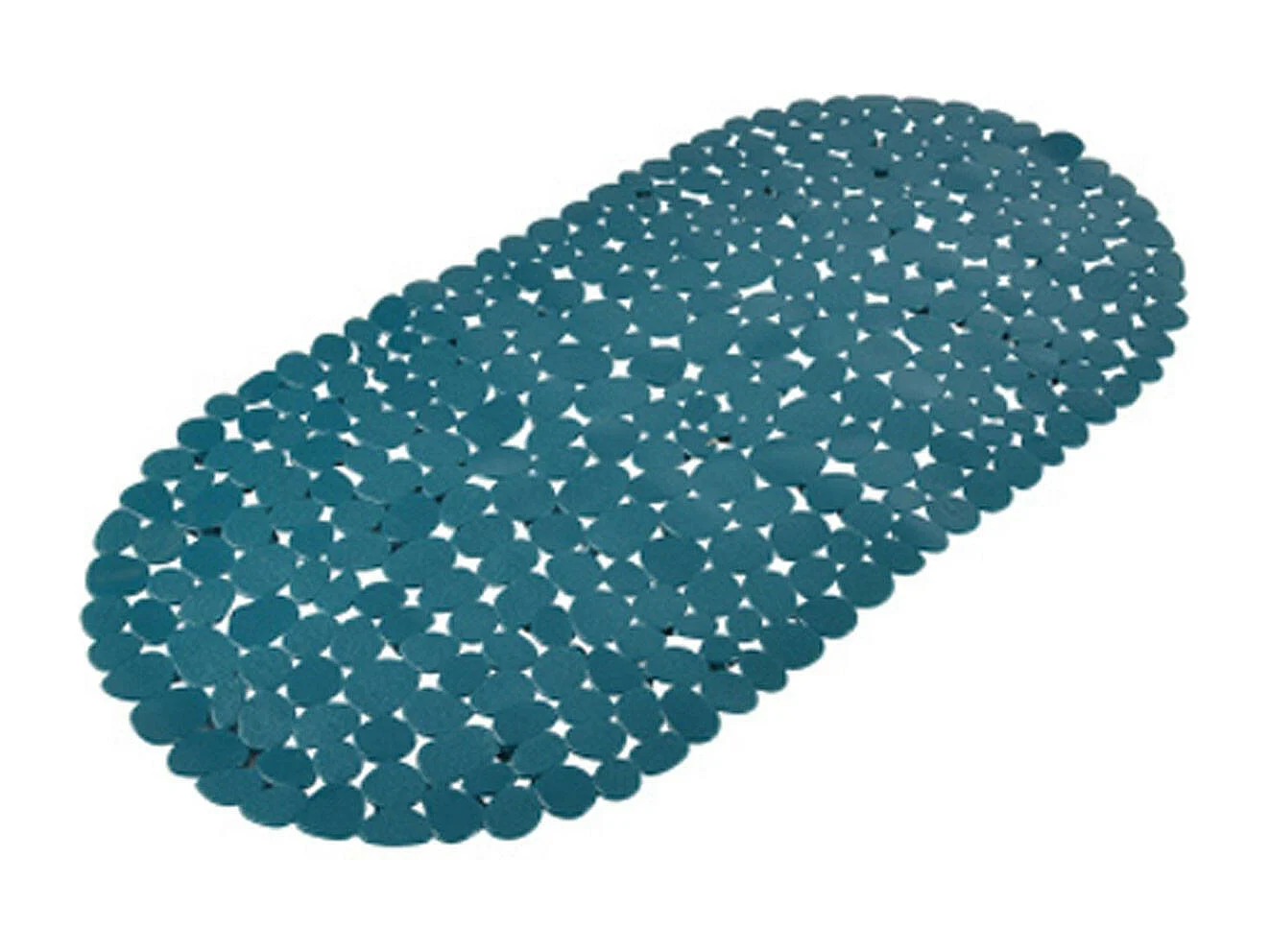 Fond de Bain Galets "Vitamine II" 36x69cm Bleu Émeraude