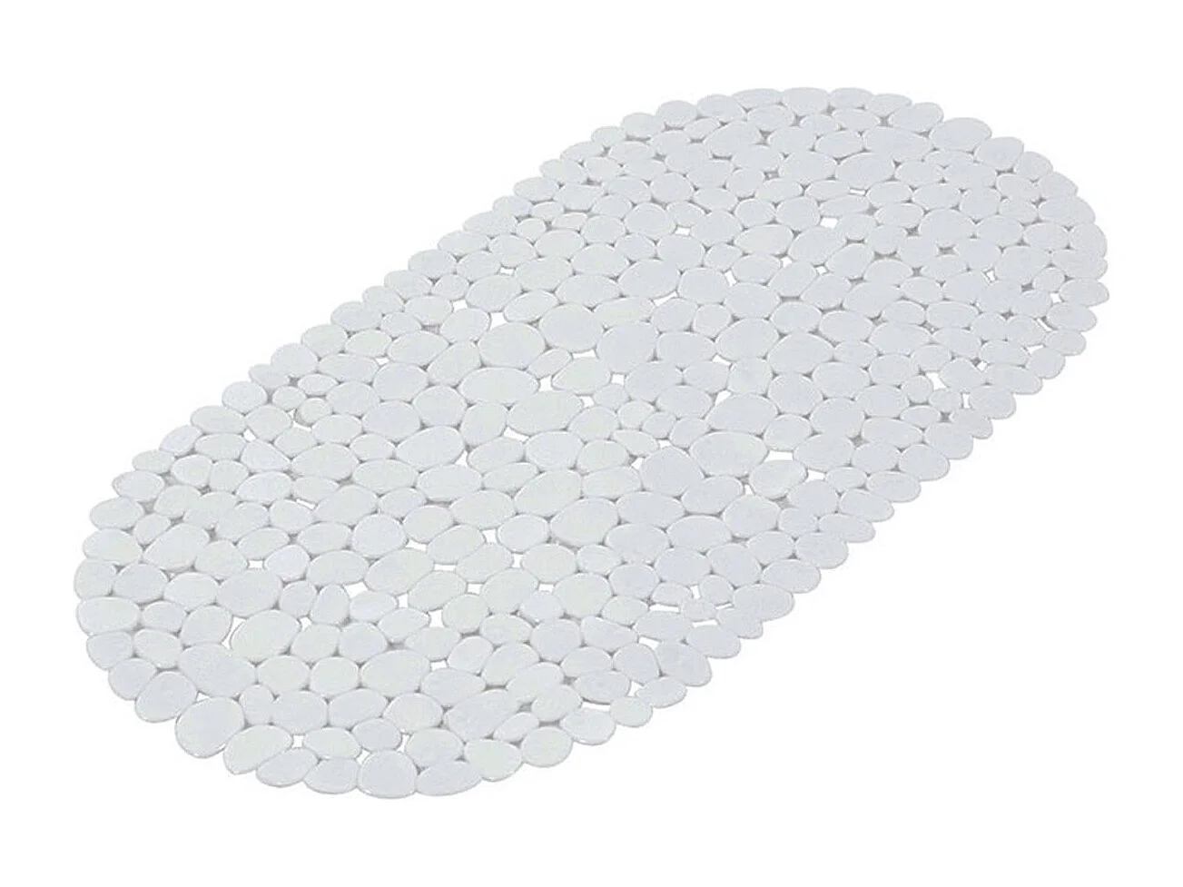 Fond de Bain Galets "Vitamine II" 36x69cm Blanc