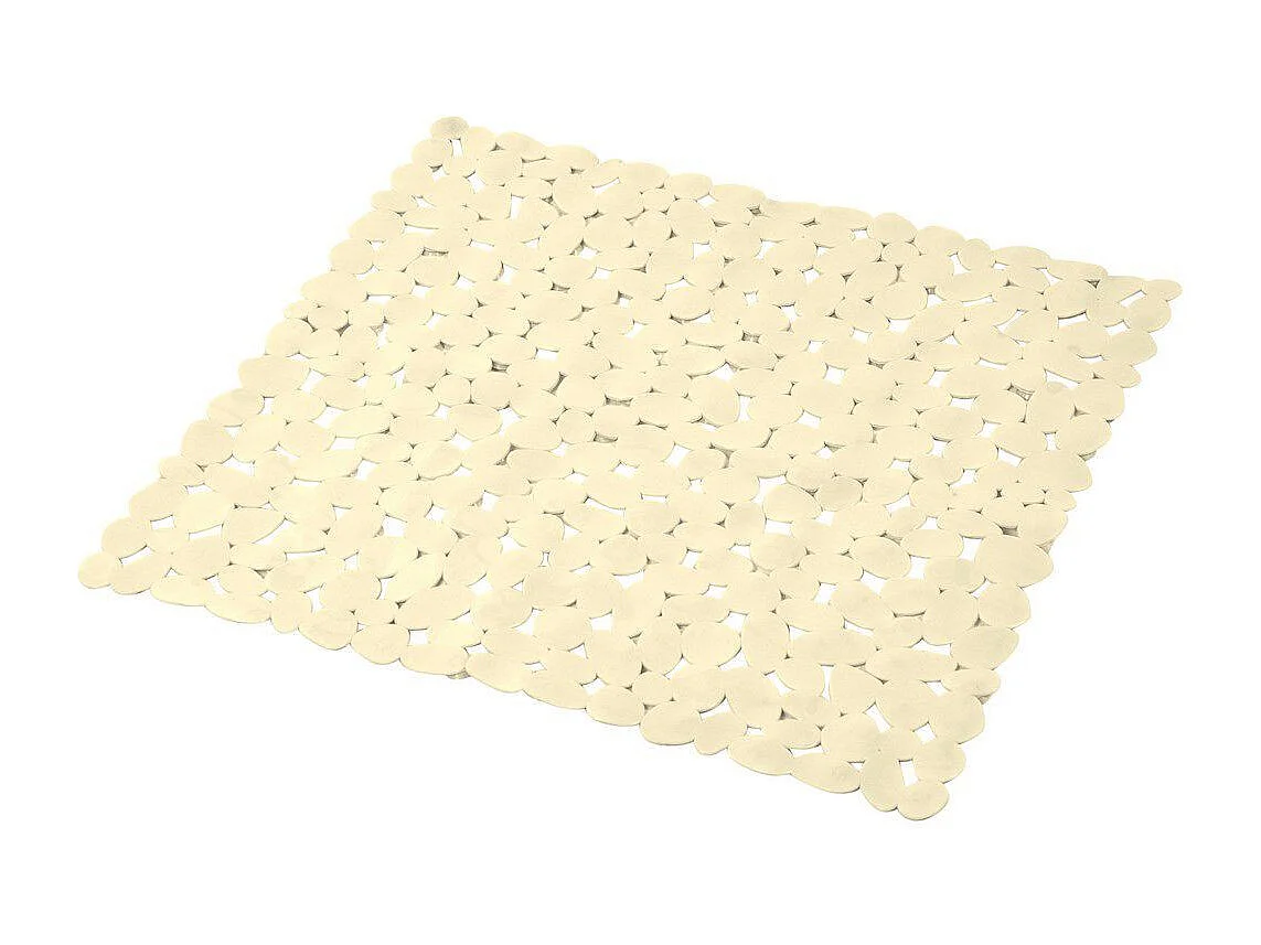 Fond de Douche Galets "Vitamine II" 52x52cm Naturel