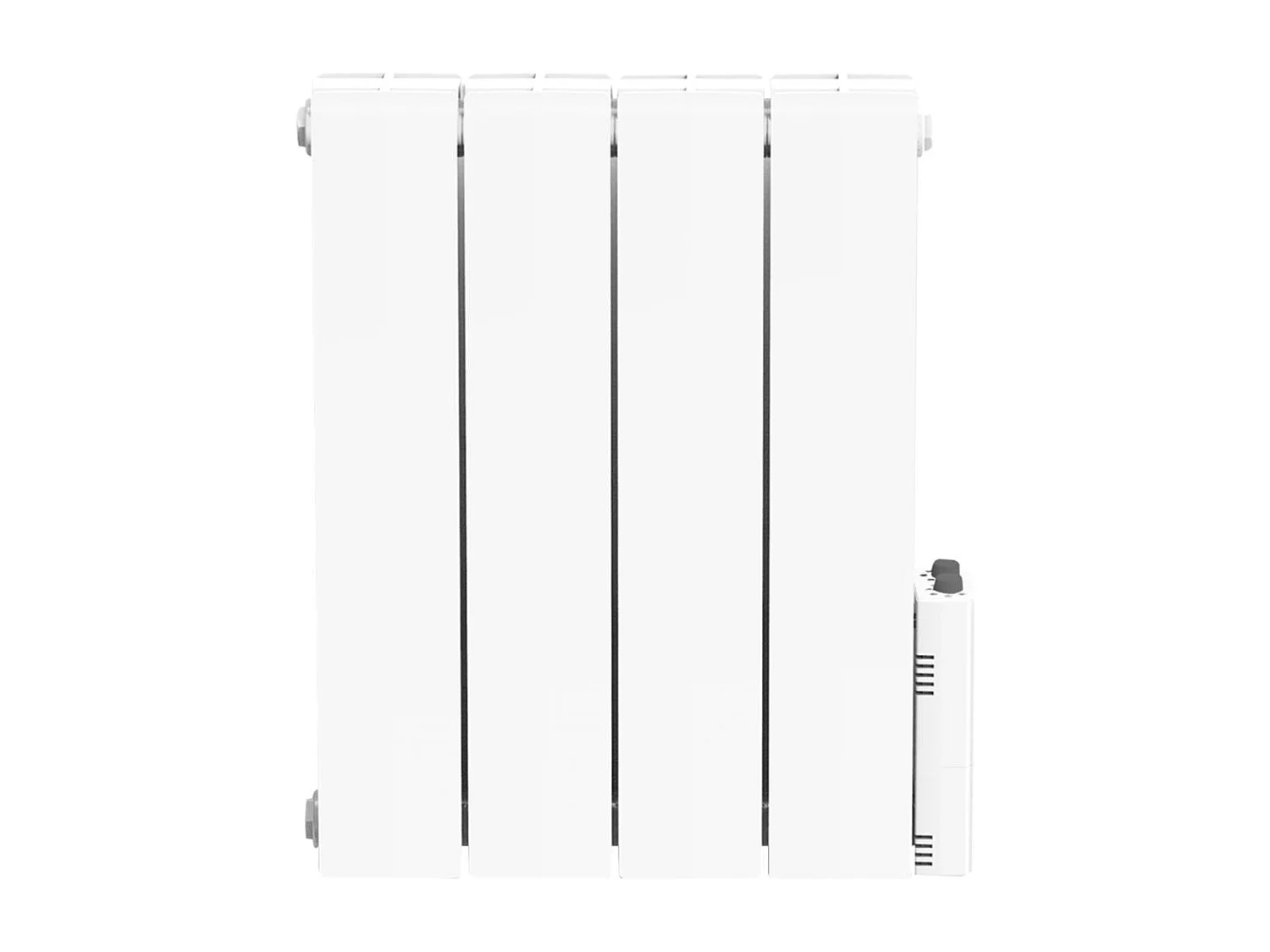 Vloeistofinertieradiator 1000W Wit Heatzy - Programmeerbaar, Vloeistoftechnologie, Blu-serie - 2 Jaar Garantie