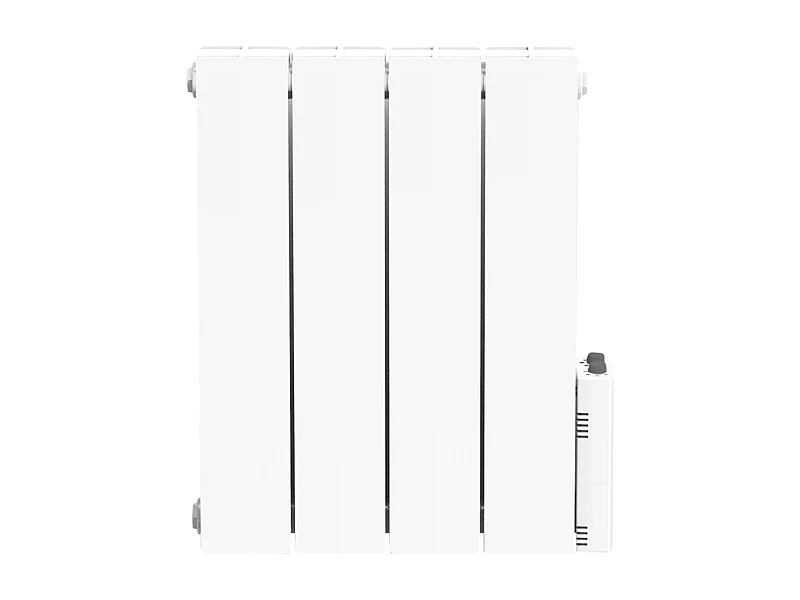 Termoarredo a Fluido di Inerzia 1000W Bianco Heatzy - Programmabile, Tecnologia a Fluido, Serie Blu - Garanzia 2 Anni
