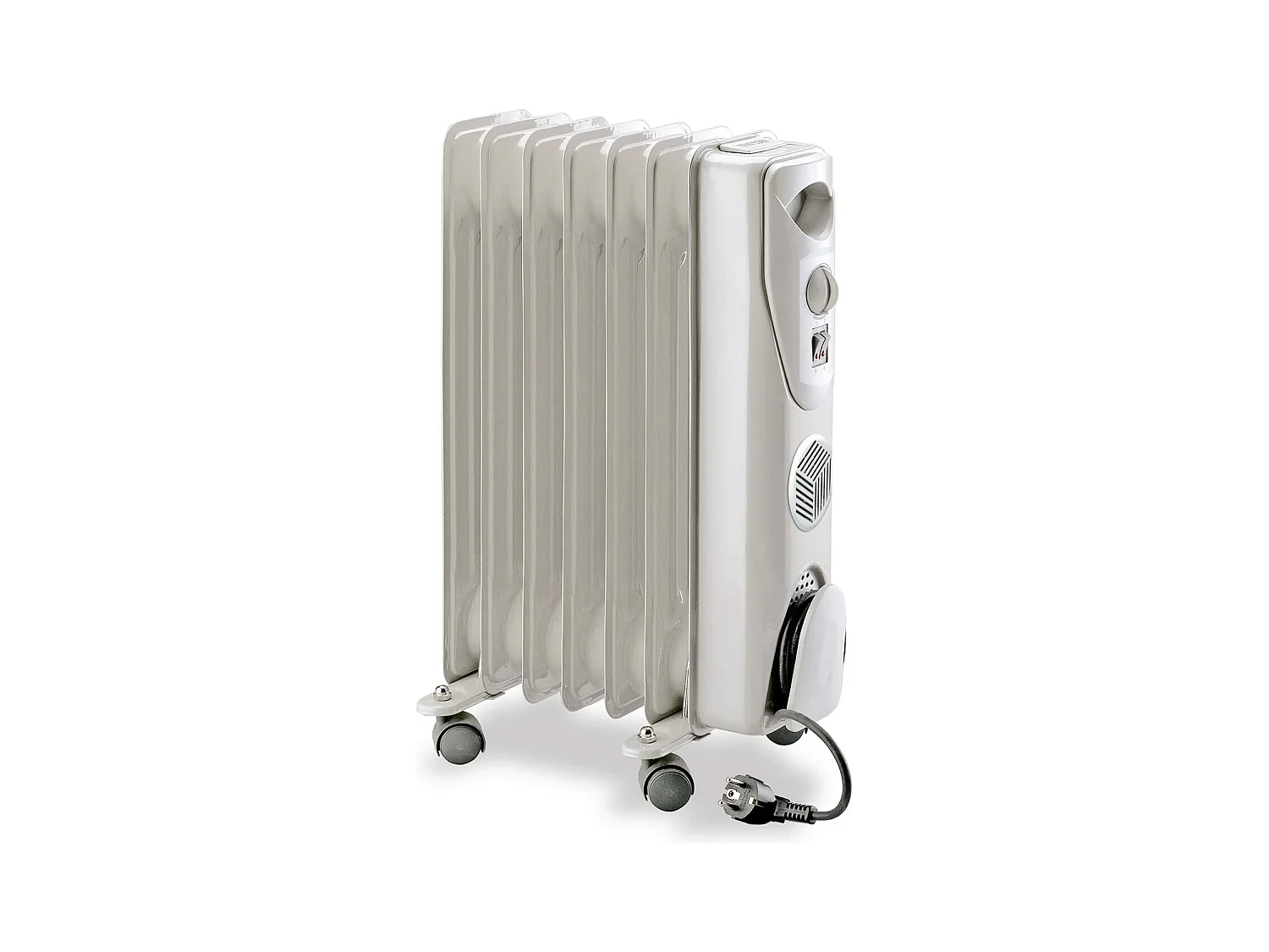 Chauffage d'appoint bain d'huile - 800/1200/2000W - Blanc - Dio