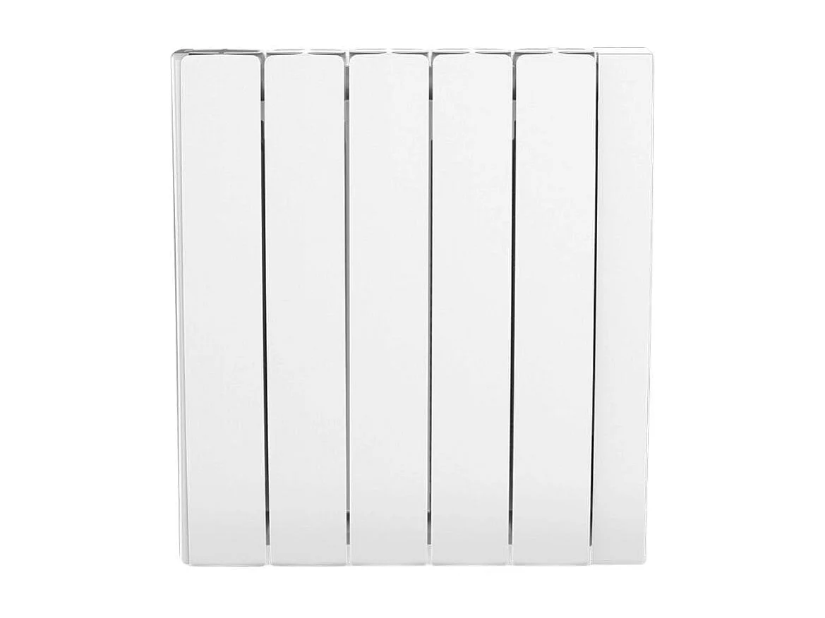 Radiateur électrique 1000W - Connecté Wifi - pierre naturelle - inertie sèche - affichage digital - Blanc - Onyx Heatzy