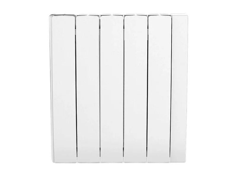 Radiateur électrique 1000W - Connecté Wifi - pierre naturelle - inertie sèche - affichage digital - Blanc - Onyx Heatzy
