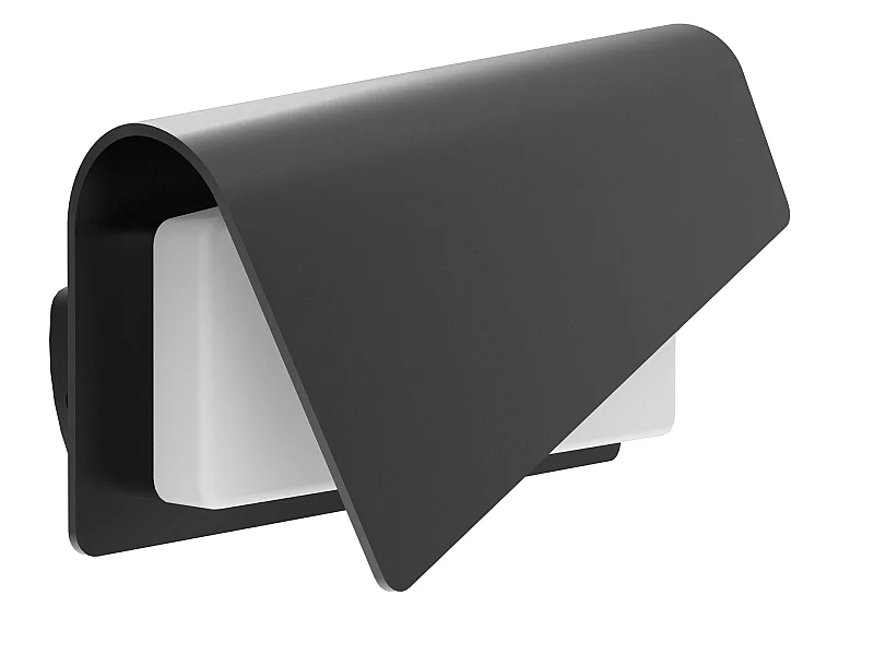 Applique extérieur IP65 (1200lm 3000K ) - Noire - Voltman