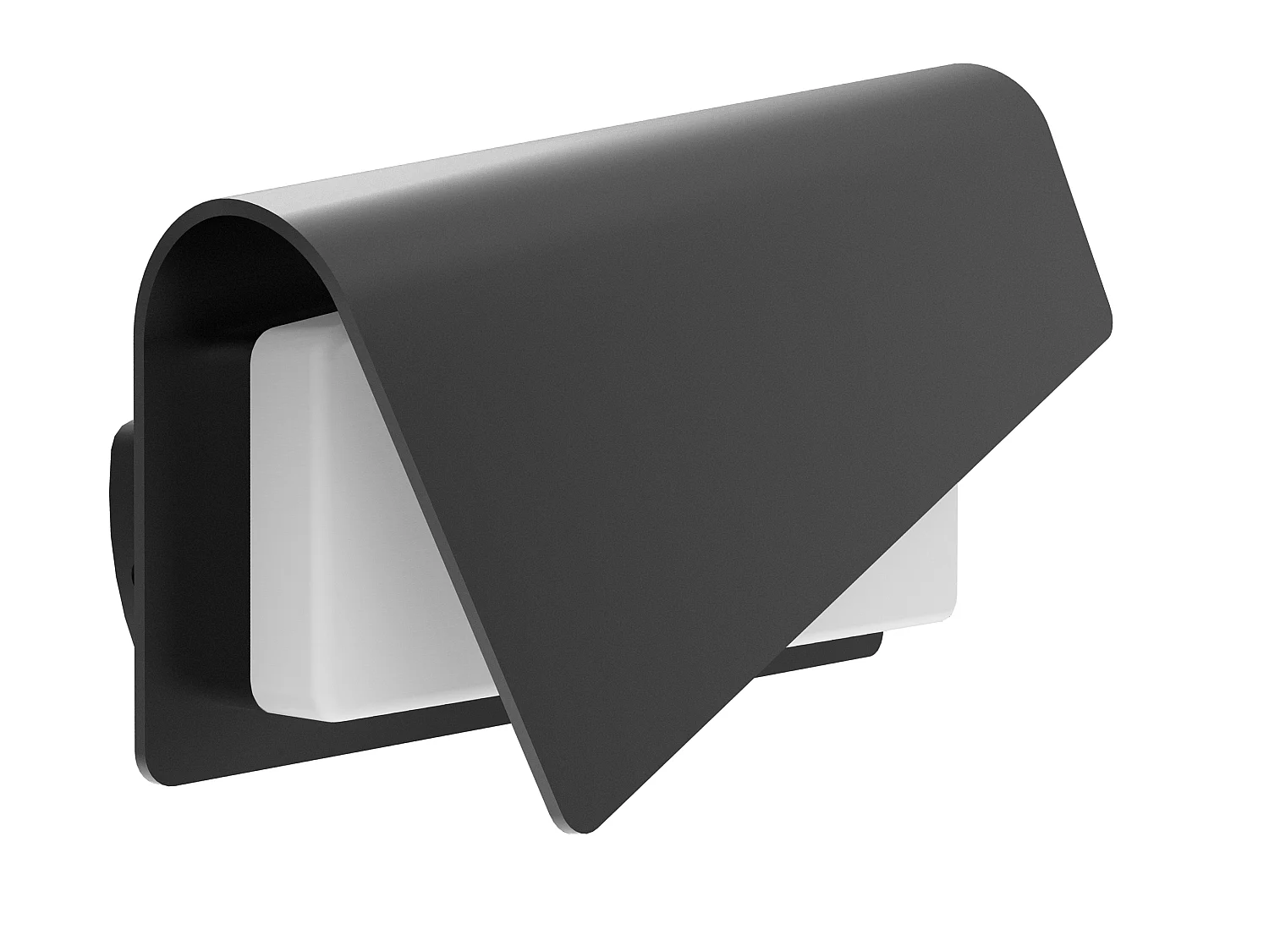 Applique extérieur IP65 (1200lm 3000K ) - Noire - Voltman