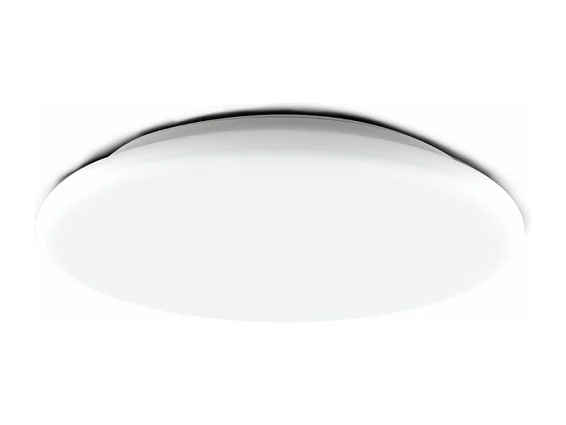 Plafonnier spécial Salle de Bain IP54 (18W 1710lm 4000K) - Blanc - Voltman