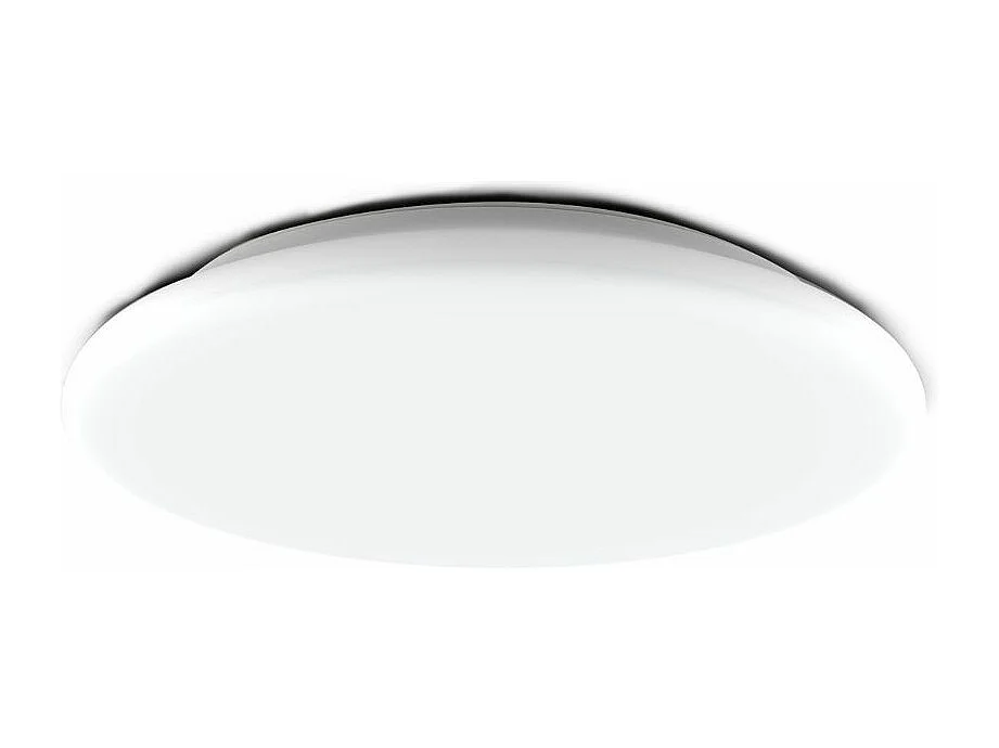 Plafonnier spécial Salle de Bain IP54 (18W 1710lm 4000K) - Blanc - Voltman