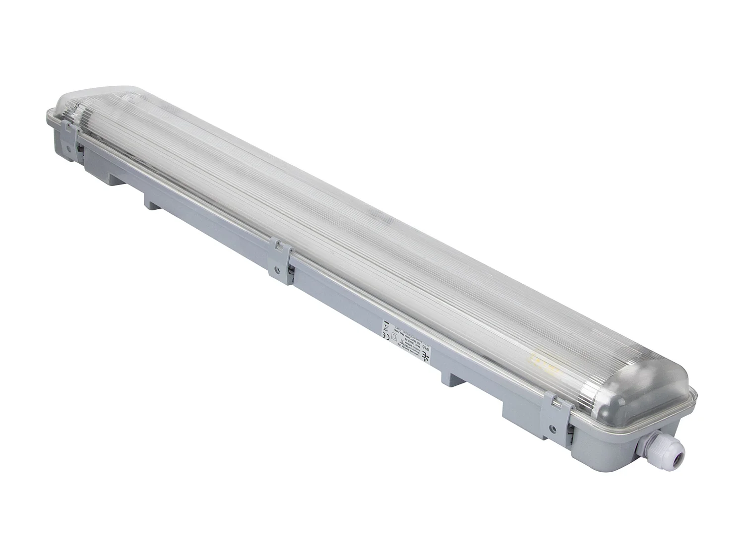 Réglette étanche IP65 2x9W 1400lm - Zenitech