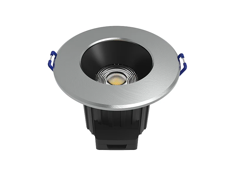 Spot dimmable spécial Salle de Bains (9W 520lm 2700K 38Â°) Alu - Voltman